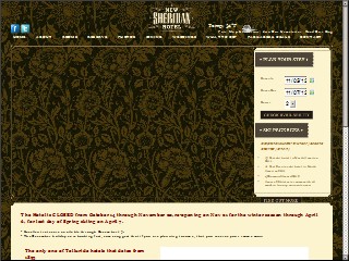 Web site www.newsheridan.com, New Sheridan Hotel