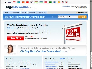 Web site www.theorchardhouse.com, Orchard House
