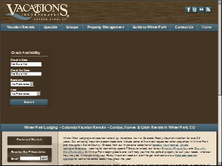 Web site www.winterpark-ski.com, Hideaway Village